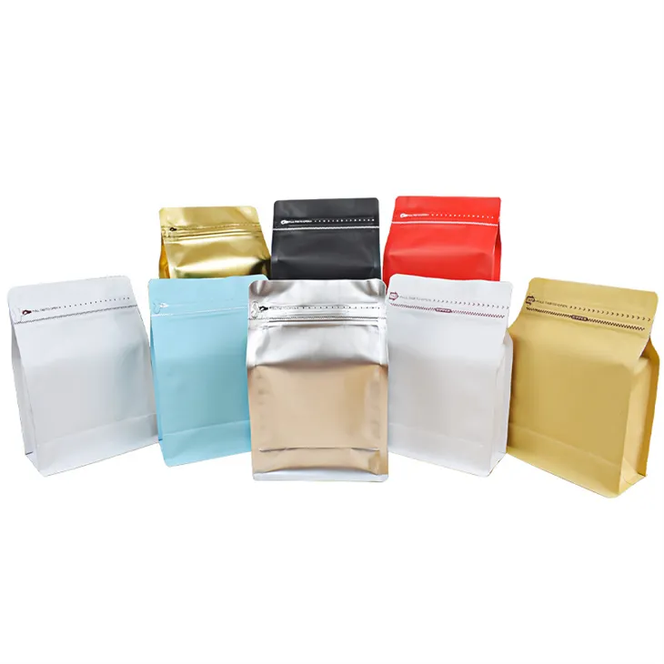 Main-5 Stand Up Pouches with Degassing Valve