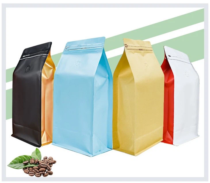 Fermuarlı Lamine Kraft Kağıt Torbalar