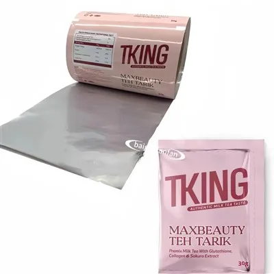 Özel Baskılı Gıda Ambalaj Rulo Film Lamine Plastik Esnek Ambalaj Rulosu Otomatik Film Sachet Film Rulosu